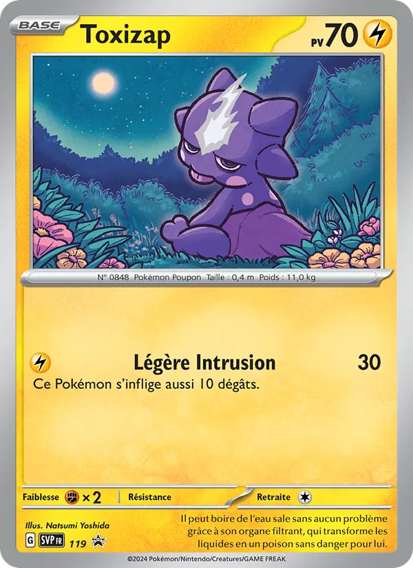 Toxizap (SVP Black Star Promos #119/225)