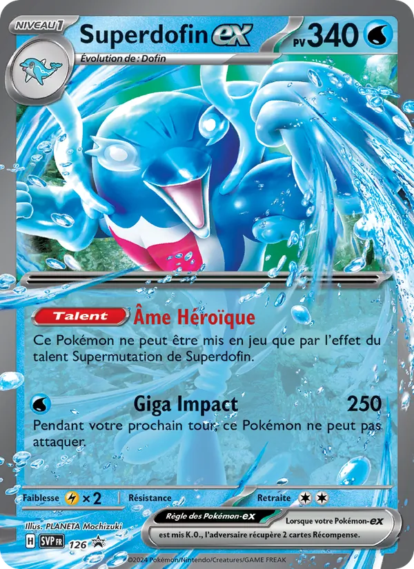 Superdofin-ex (SVP Black Star Promos #126/225)
