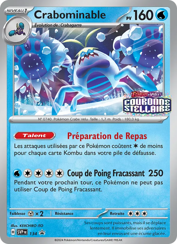 Crabominable (SVP Black Star Promos #134/225)