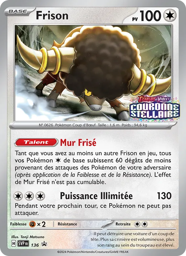 Frison (SVP Black Star Promos #136/225)