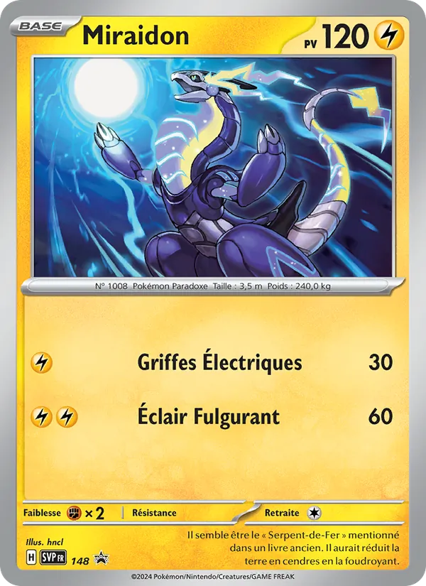 Miraidon (SVP Black Star Promos #148/225)