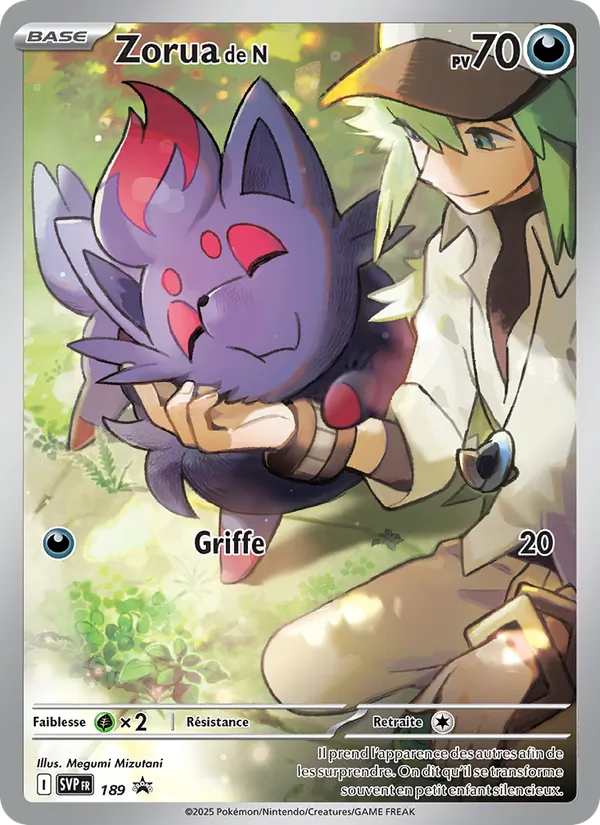 Zorua de N (SVP Black Star Promos #189/225)