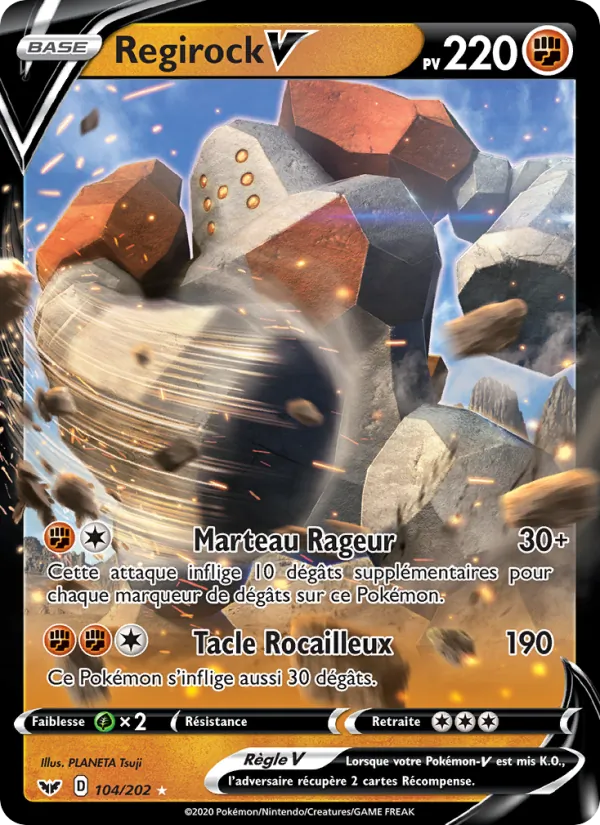 Regirock V (Épée et Bouclier #104/202)