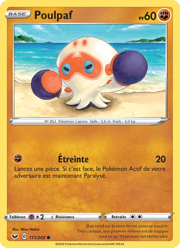 Poulpaf (Épée et Bouclier #111/202)