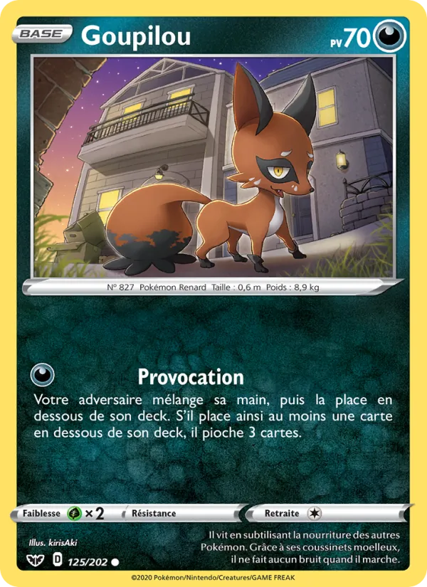 Goupilou (Épée et Bouclier #125/202)