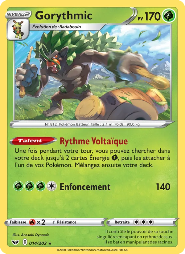 Gorythmic (Épée et Bouclier #14/202)
