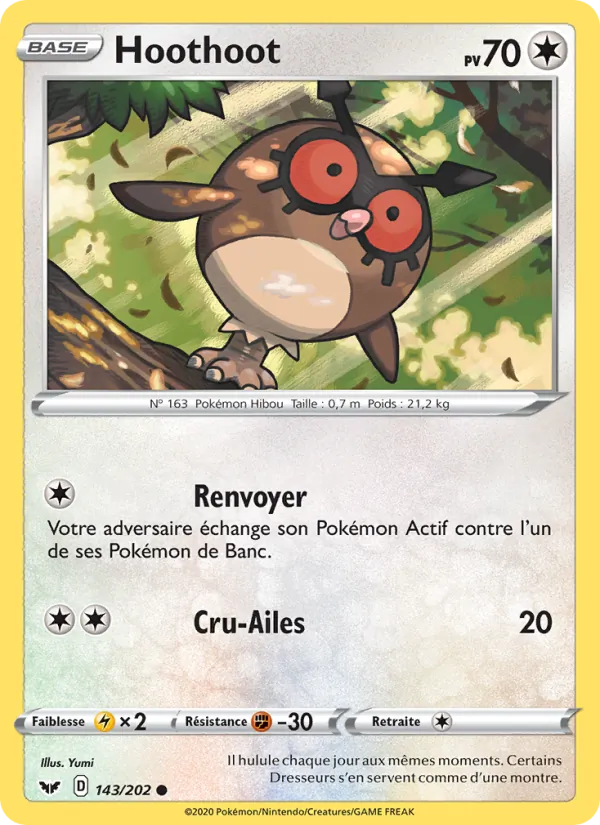 Hoothoot (Épée et Bouclier #143/202)