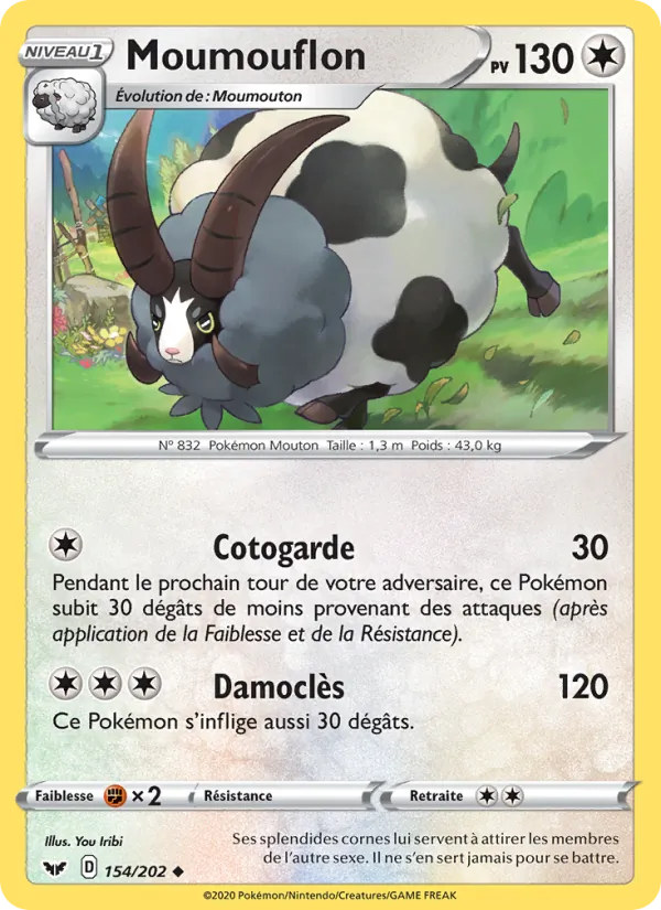 Moumouflon (Sword & Shield #154/202)