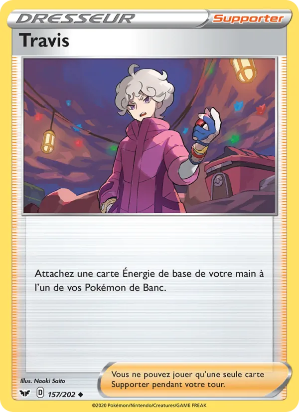 Travis (Épée et Bouclier #157/202)