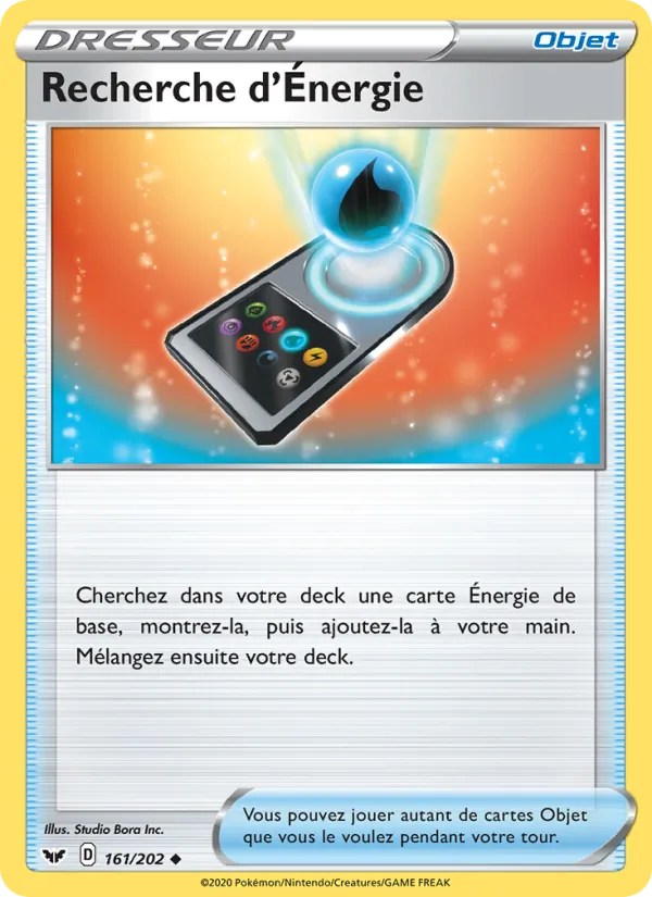 Recherche d'Énergie (Sword & Shield #161/202)