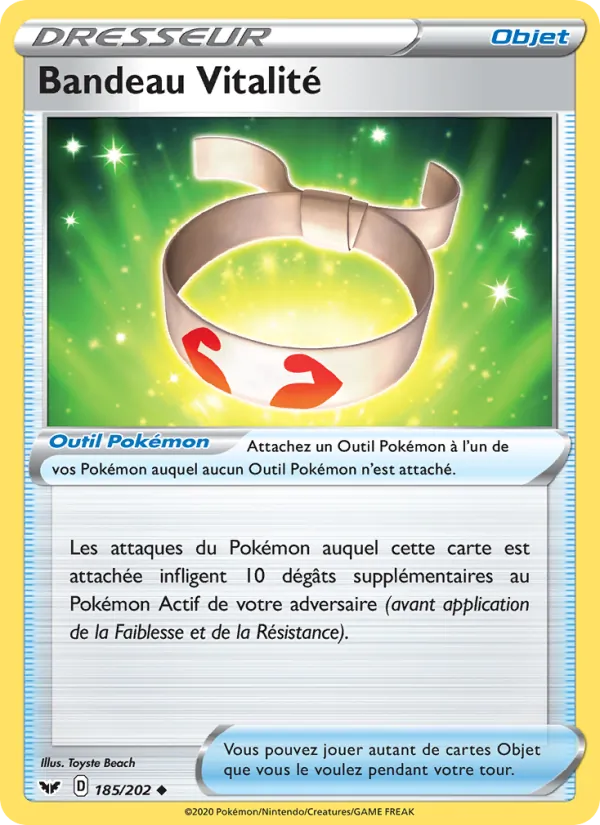 Bandeau Vitalité (Sword & Shield #185/202)