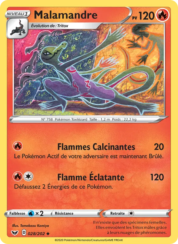 Malamandre (Sword & Shield #28/202)