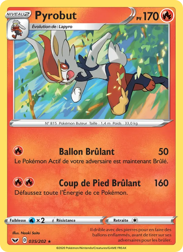 Pyrobut (Épée et Bouclier #35/202)