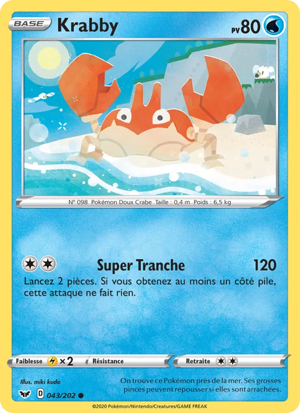 Krabby (Épée et Bouclier #43/202)