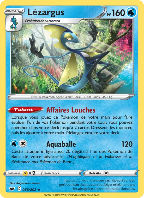 Lézargus (Sword & Shield #58/202)