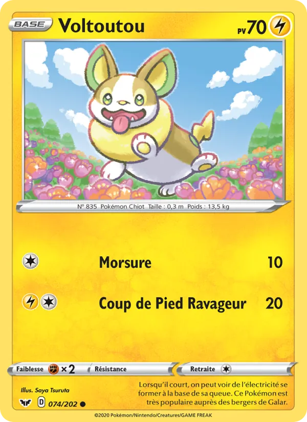 Voltoutou (Épée et Bouclier #74/202)