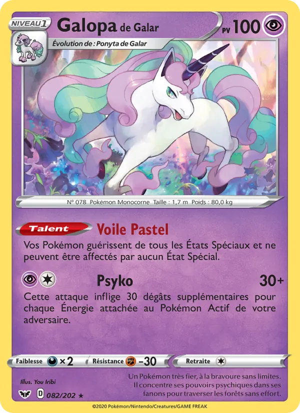Galopa de Galar (Sword & Shield #82/202)