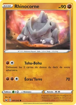 Rhinocorne (Épée et Bouclier #97/202)