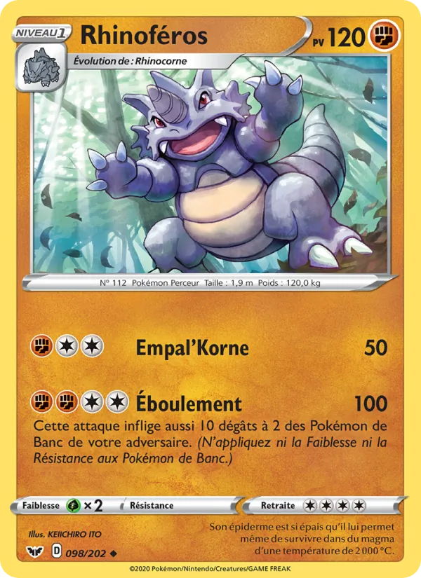 Rhinoféros (Épée et Bouclier #98/202)