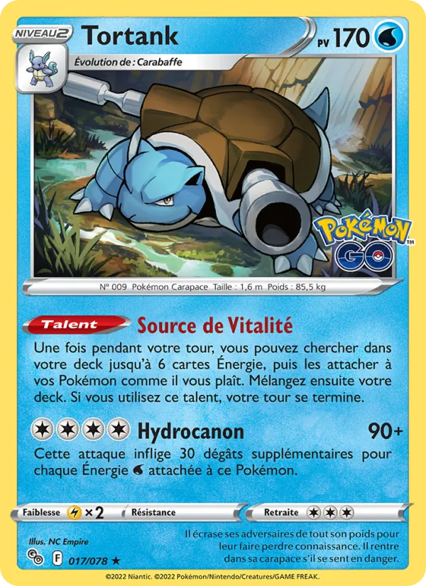 Tortank (Pokémon GO #017/78)