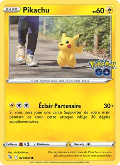 Pikachu (Pokémon GO #027/78)