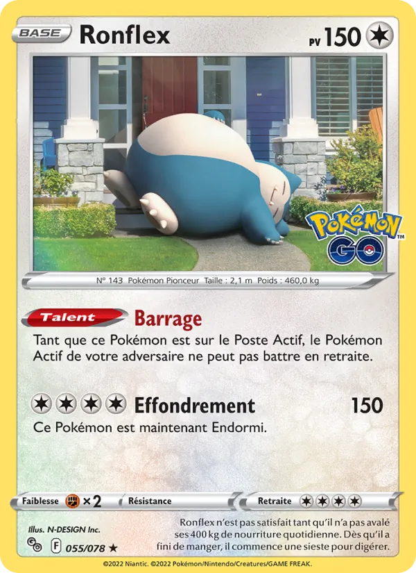 Ronflex (Pokémon GO #055/78)