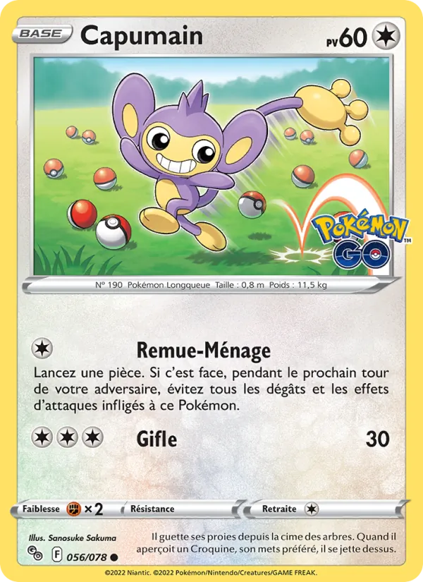 Capumain (Pokémon GO #056/78)