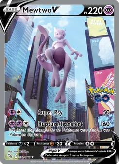 Mewtwo V (Pokémon GO #072/78)