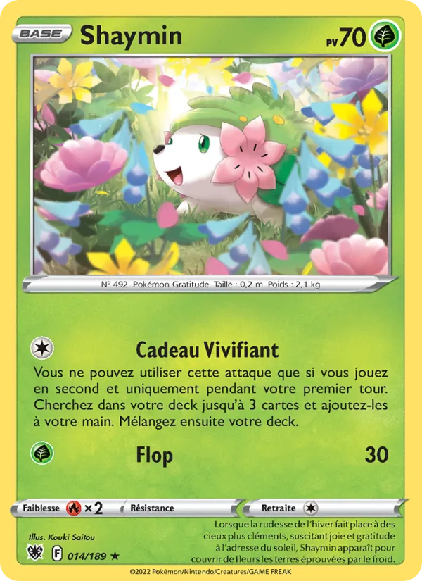 Shaymin (Astres Radieux #014/189)