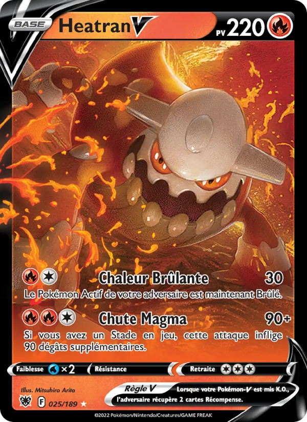 Heatran V (Astral Radiance #025/189)
