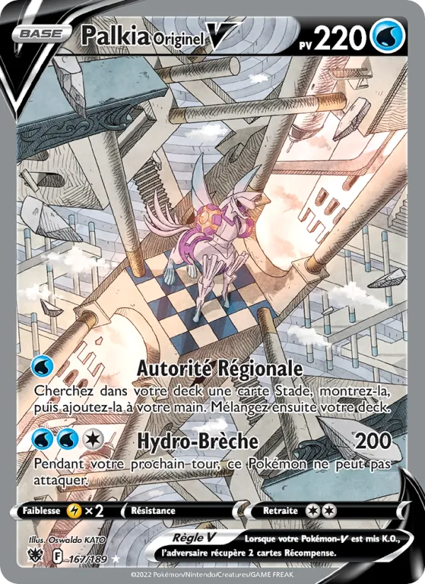 Palkia Originel V (Astres Radieux #167/189)