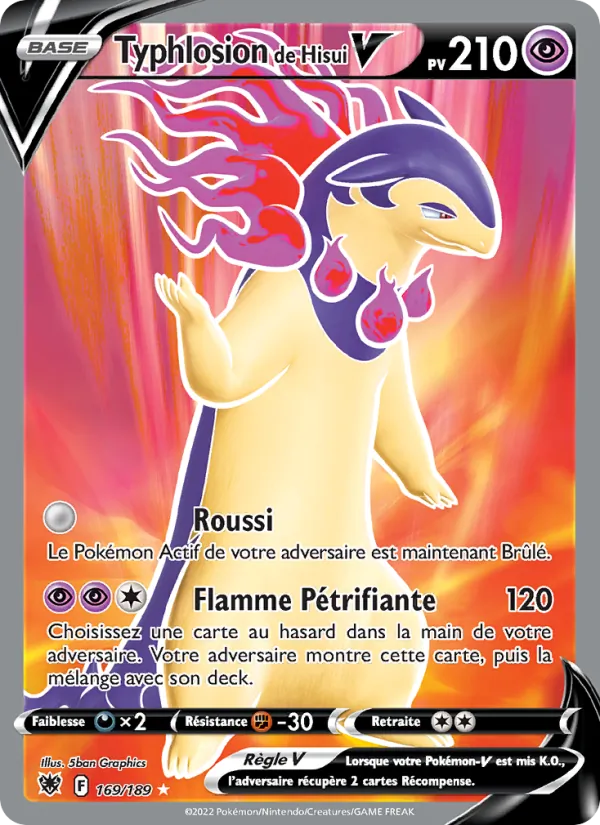 Typhlosion de Hisui V (Astral Radiance #169/189)
