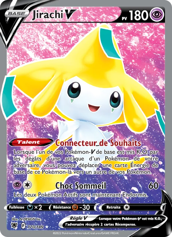 Jirachi V (Astres Radieux #170/189)