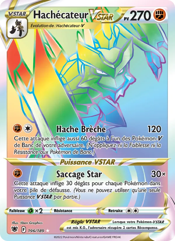 Hachécateur VSTAR (Astral Radiance #196/189)
