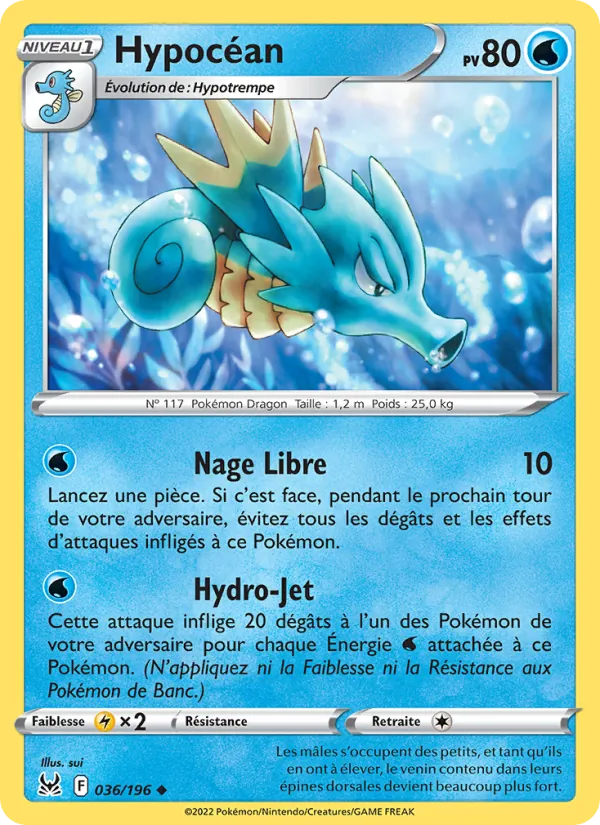 Hypocéan (Origine Perdue #036/196)