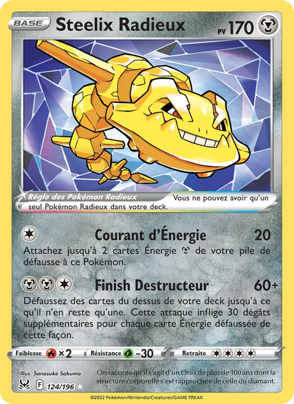 Steelix Radieux (Origine Perdue #124/196)