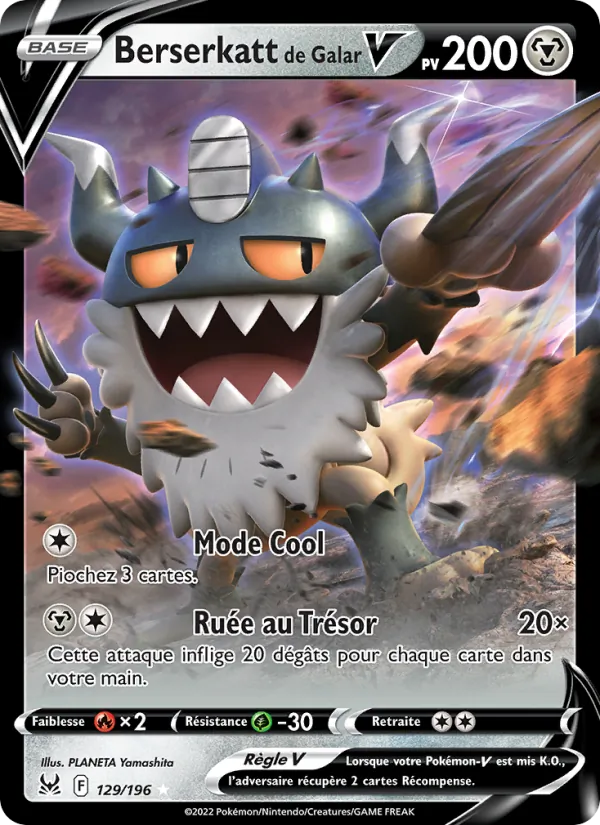 Berserkatt de Galar V (Origine Perdue #129/196)