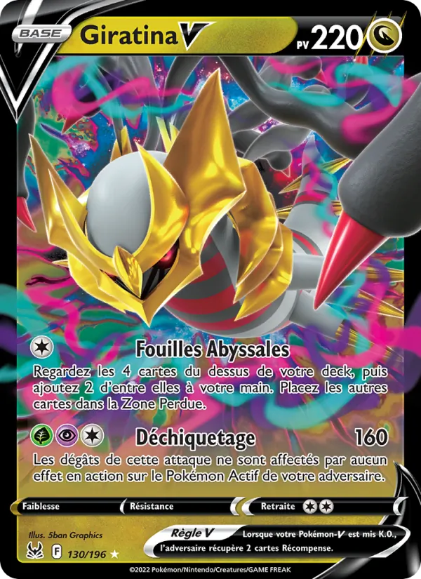 Giratina V (Lost Origin #130/196)