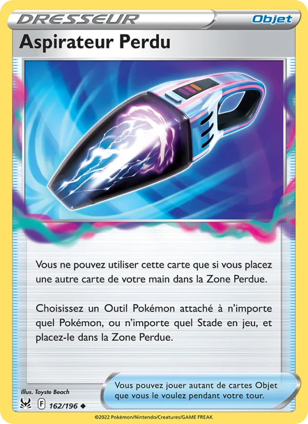 Aspirateur Perdu (Lost Origin #162/196)