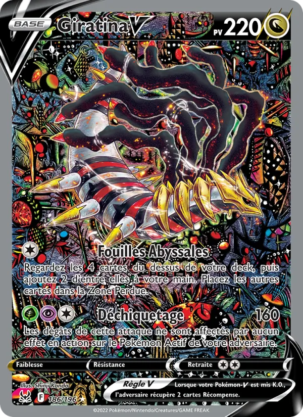 Giratina V (Origine Perdue #186/196)