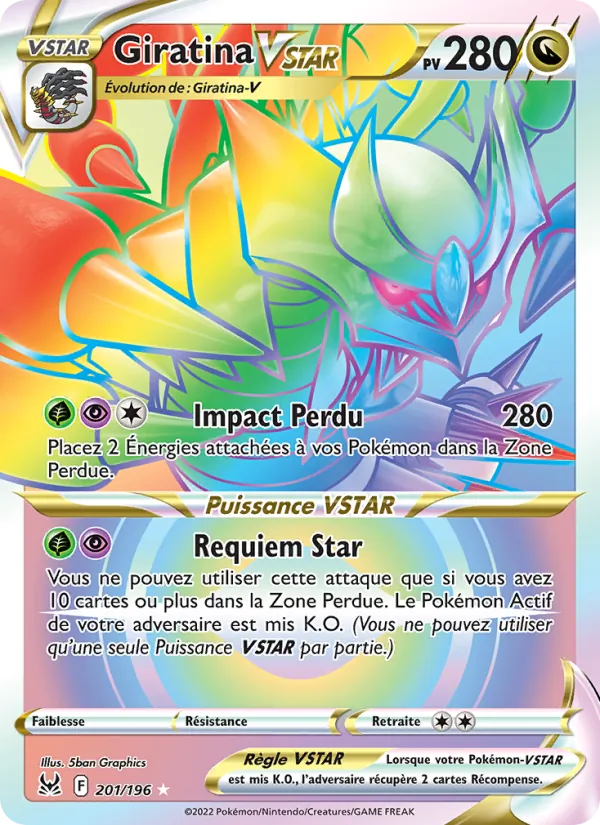 Giratina VSTAR (Origine Perdue #201/196)
