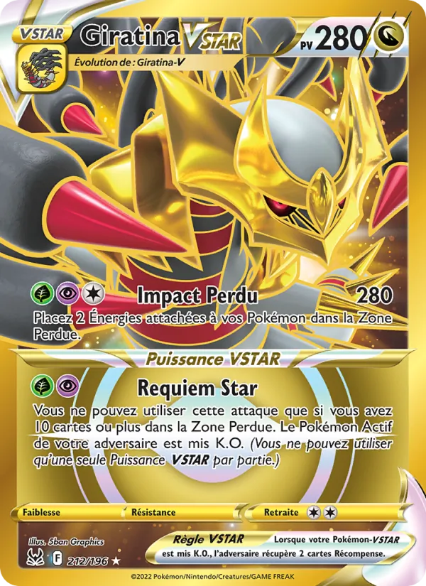 Giratina VSTAR (Lost Origin #212/196)