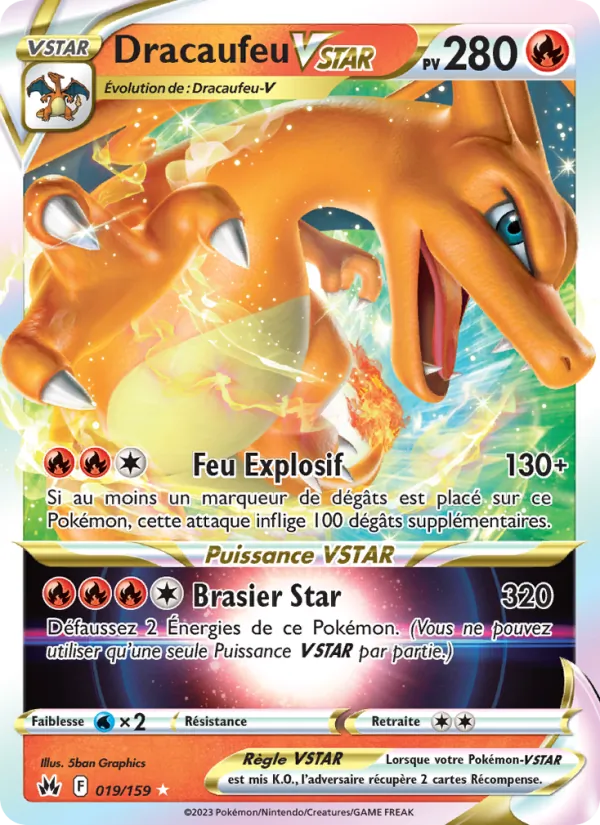 Dracaufeu VSTAR (Zénith Suprême #019/159)