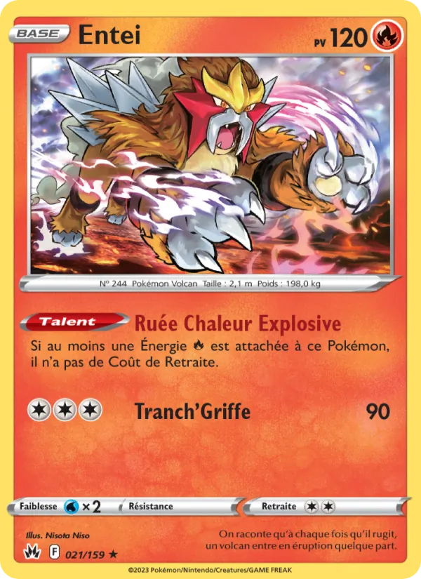 Entei (Zénith Suprême #021/159)