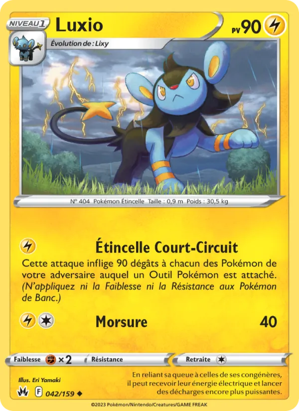 Luxio (Zénith Suprême #042/159)