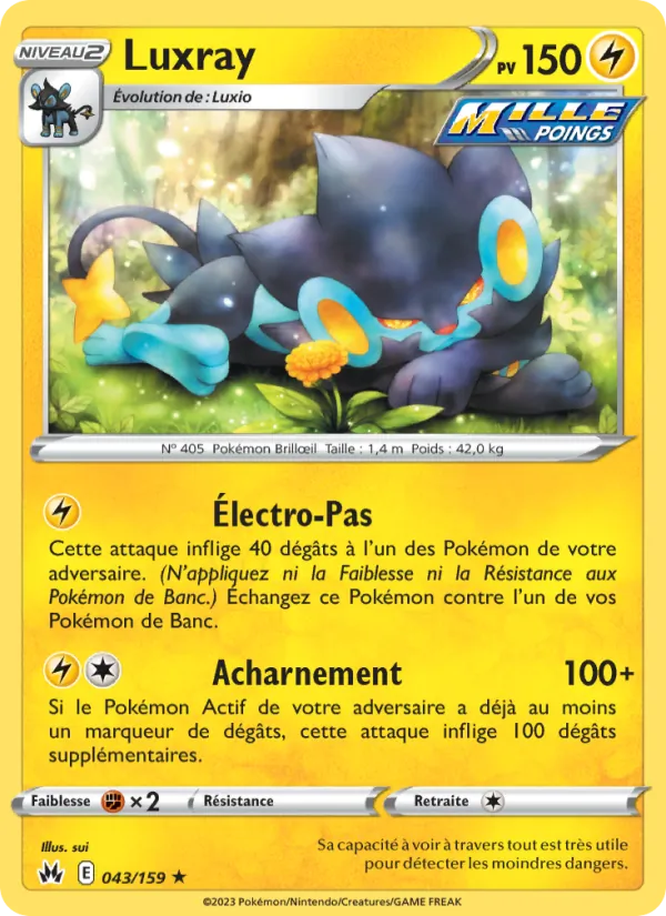 Luxray (Zénith Suprême #043/159)