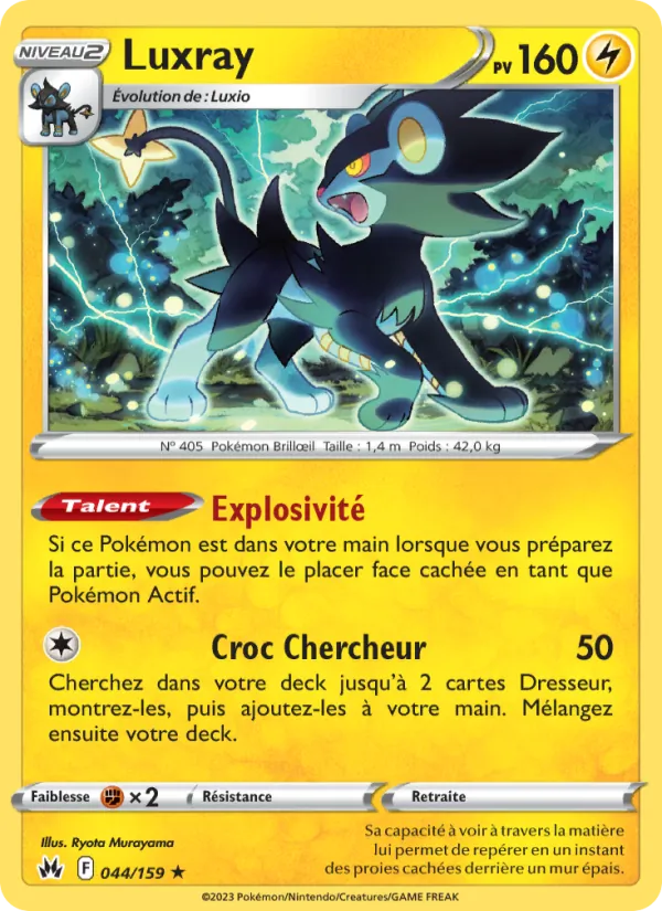 Luxray (Crown Zenith #044/159)