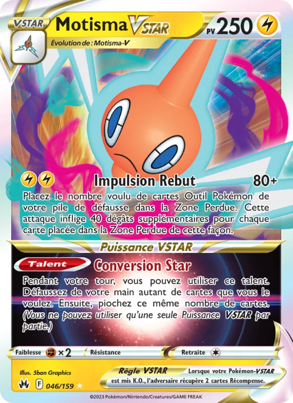 Motisma VSTAR (Crown Zenith #046/159)