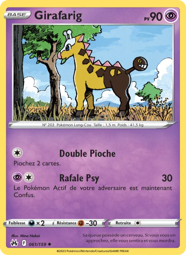 Girafarig (Zénith Suprême #061/159)