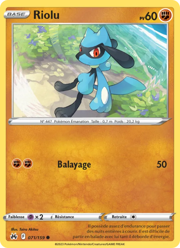 Riolu (Zénith Suprême #071/159)